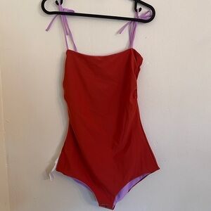 NWT Juan de Dios Sz4  Reversible  One Piece Swimsuit